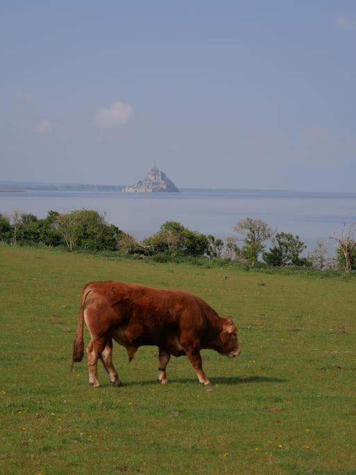Gite La Mer, A La Campagne En Normandie, Proche Du Mont St Michel Lolif Kültér fotó